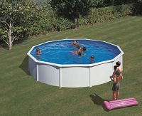 Pool-Set Feeling rund 300x120 cm weiß