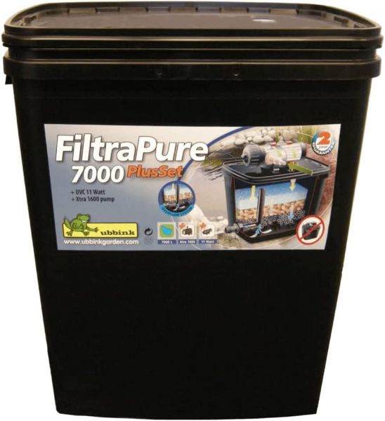 UBBINK Set: Teichfilter Filtra Pure 7000 Plus