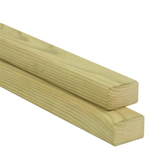 Kantholz Kiefer imprägniert 35x55x4000 mm Latte Holz Konstruktionsholz