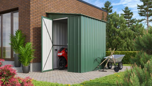 Gerätehaus Wand-Zierde LeanTo 56 H178, jade