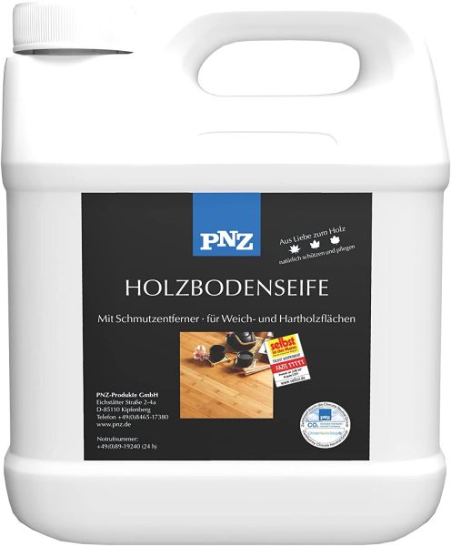 PNZ Holzboden Seife, Gebinde: 10L, Farbe: Weiß