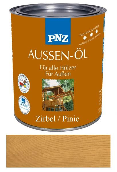 PNZ Außenöl, Gebinde: 0.75L, Farbe: Zirbel / Pinie