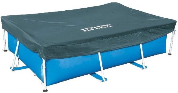 Intex Rectangular Pool Cover - Poolabdeckplane - 300 x 200 cm - Für Rectangular Frame Pool