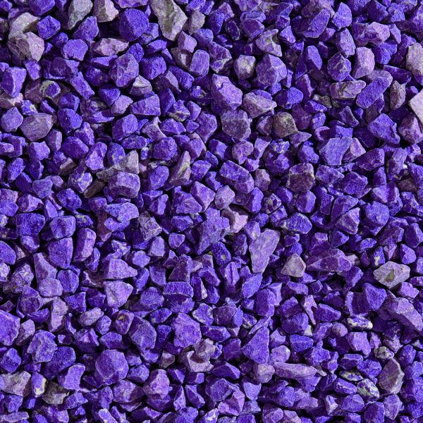 5 kg Bunte Dekosteine Viola 12-16 mm Deko gefärbte Mosaiksteine COLORATO Steine Color Splitt Deko