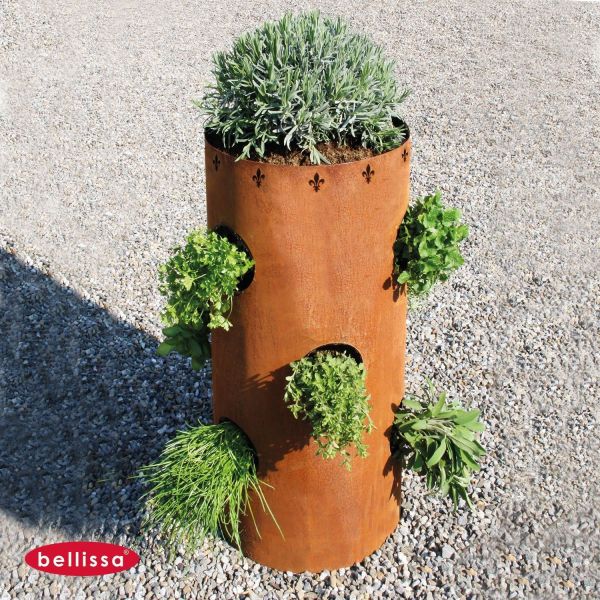 Kräuterturm Corten rund LilieØ 40 x 83 cm 91000