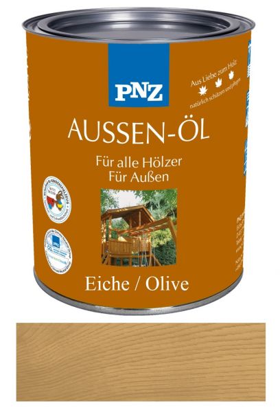PNZ Außenöl, Gebinde: 2.5L, Farbe: Eiche / Olive