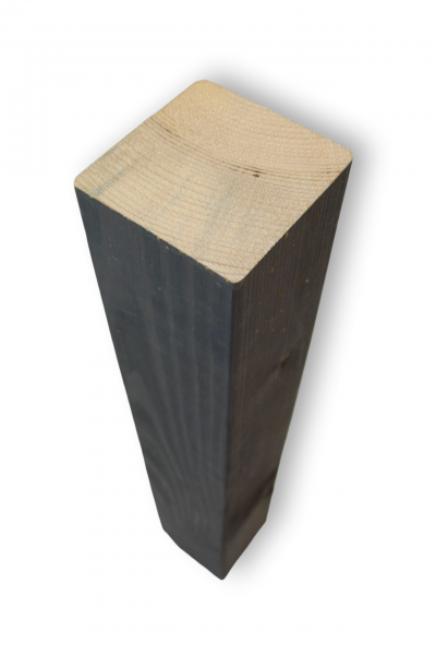 Zaunpfosten Kiefer vorlasiert vierkant 90x90 mm Kantholz glatt gehobelt