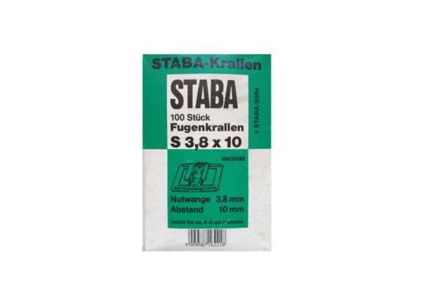 STABA - Fugenkrallen S 3,8 x 10 - 100 Stück