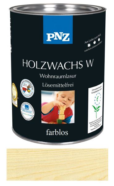 PNZ Holzwachs W lösemittelfrei, Gebinde: 0.75 L, Farbe: farblos