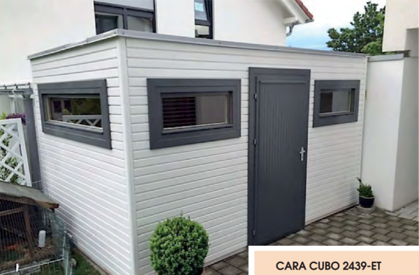 Premium Gartenhaus Cara Cubo 2439-ET