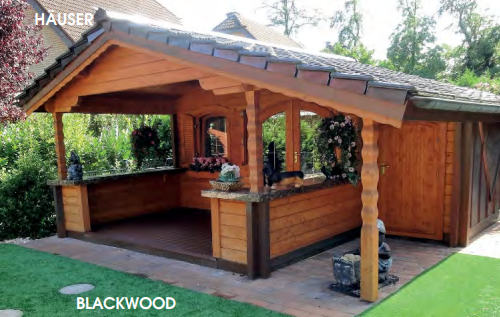 Premium Gartenhaus Blackwood