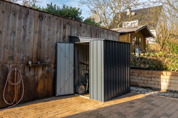 Gerätehaus Wand-Zierde „LeanTo“ 56 H178, anthrazit