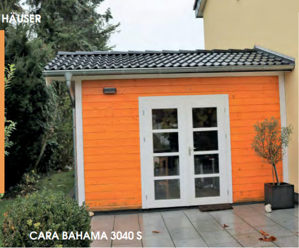 Premium Gartenhaus Cara Bahama 3040 S