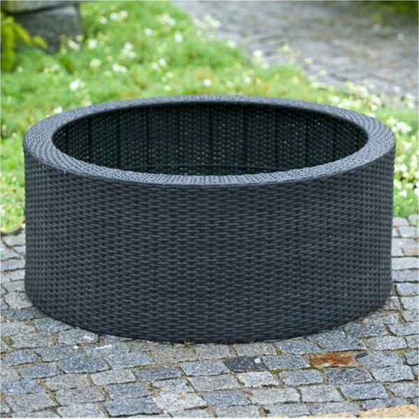 Ubbink 1322033 Beckenumrandung DecoWall Wicker 1