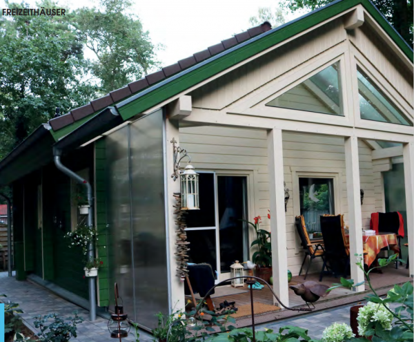 Premium Gartenhaus Greenhouse