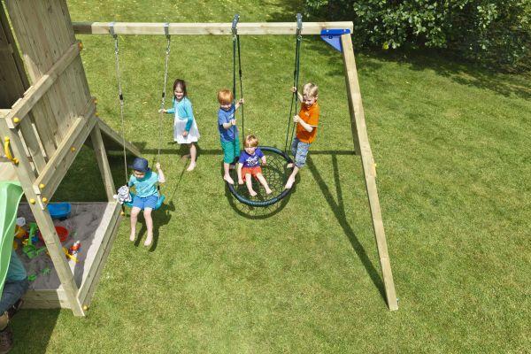 Premium Schaukelanbau 270 cm SWING Kiefer imprägniert Kinderschaukel