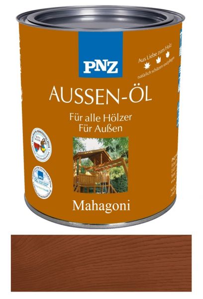 PNZ Außenöl, Gebinde: 2.5L, Farbe: Mahagoni