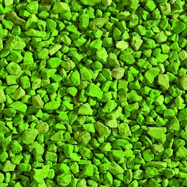 5 kg Bunte Dekosteine Verde Mela 12-16 mm Deko gefärbte Mosaiksteine COLORATO Steine Color Splitt