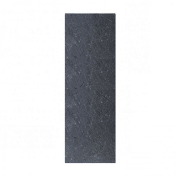 Schieferplatte 200x50 x 5-6 cm Anthrazit braun rustikal Sichtschutz Nero Trittplatte