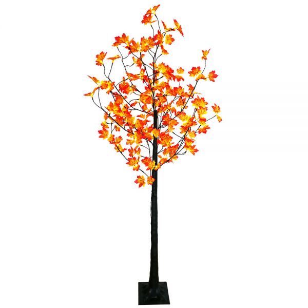 LED-Baum mit Ahorn-Blätter 120 LED 190 cm für innen außen