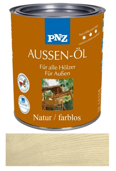 PNZ Außenöl, Gebinde: 0.75L, Farbe: Natur (farblos)