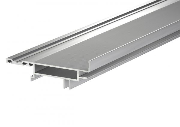 Randabschlussprofil PRO 115x35x1950mm für Ecofix-Aluschienen inkl. 5 Bohrschrauben MADE IN GERMANY