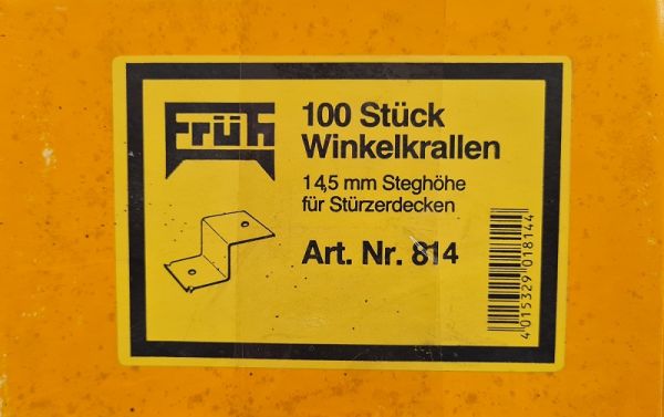 FRÜH Winkelkrallen für Stürzerdecken (100 Stück)