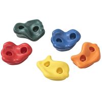11 x 10 x 5 cm Klettersteine aus Kunststoff 5-er Set ca 