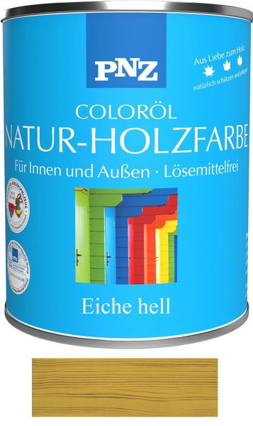 PNZ Natur-Holzfarbe Coloröl, Gebinde: 2.5L, Farbe: Eiche Hell