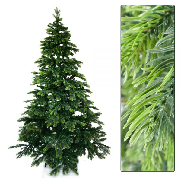 Künstlicher Weihnachtsbaum 210 cm Tannenbaum Tanne Baum PE/PVC
