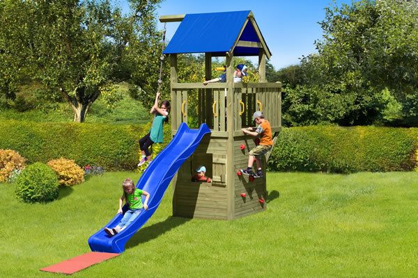 Kinderspielhaus Multi-Play Black Hawk