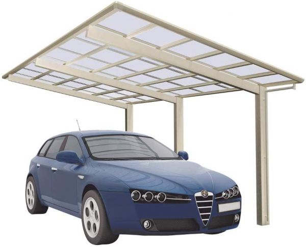 XIMAX Carport Linea Aluminium Typ 110 Standard ES 495x273x244cm