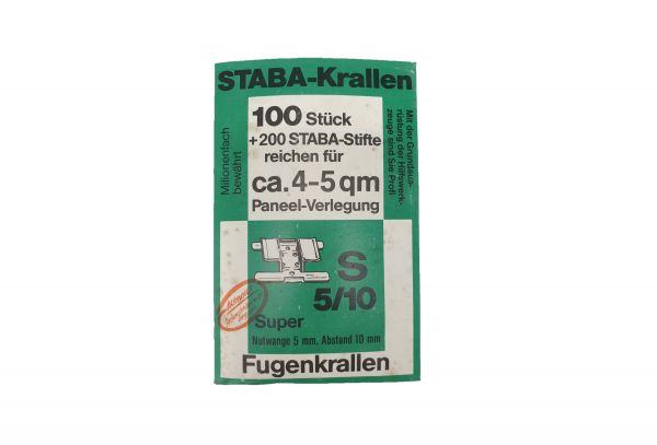 STABA - Fugenkrallen S 5/10 - 100 Stück