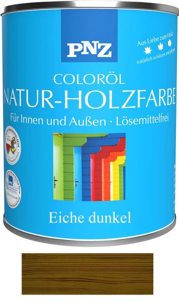 PNZ Natur-Holzfarbe Coloröl, Gebinde: 10L, Farbe: Eiche Dunkel