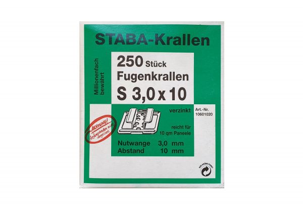 STABA - Fugenkrallen S 3,0 x 10 - 250 Stück