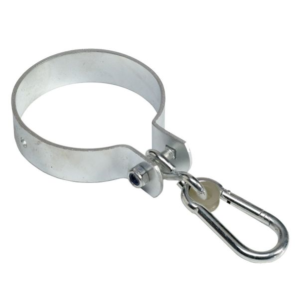 Schaukelschelle Ø 120 mm mit Karabiner für Rundholz Ø 12 cm