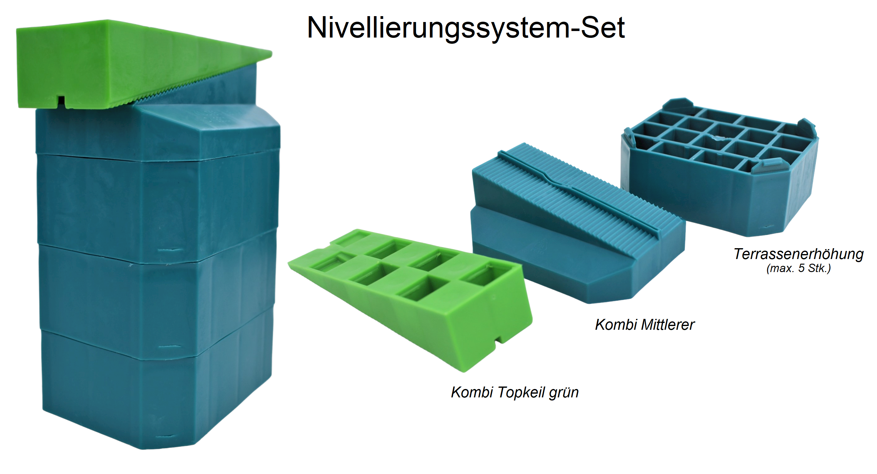 Kunststoffkeile 20 Stück, 3,50 €