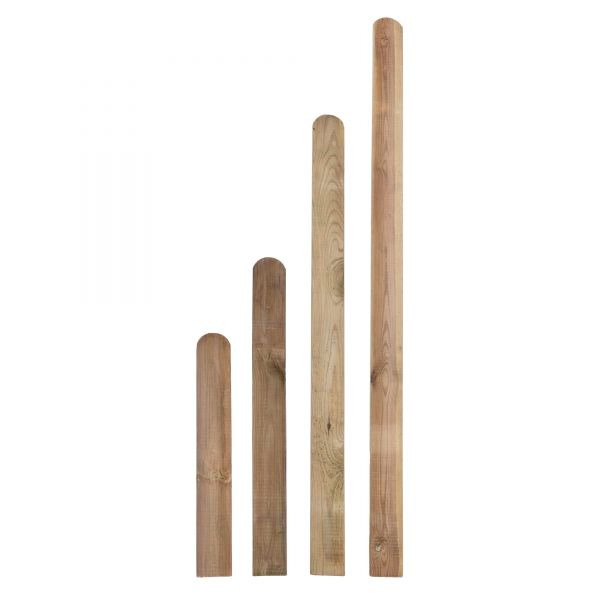 Zaunlatten Kiefer imprägniert Holz Zaun Latte Stakete Zaunbrett Typ A (16x90 mm) |
