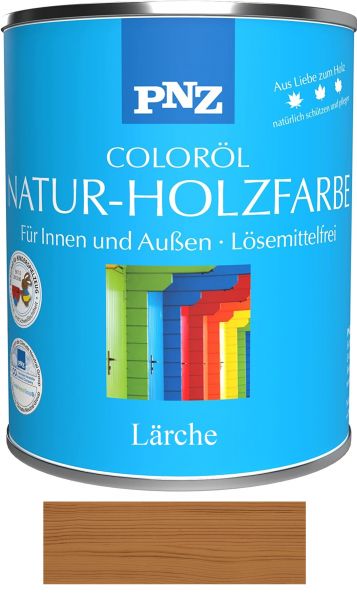 PNZ Natur-Holzfarbe Coloröl, Gebinde: 2.5L, Farbe: Lärche