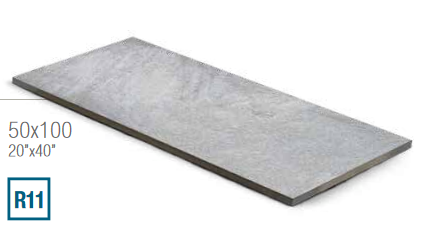 KERAMIKPLATTE CASTELLO GREY 100x50x2CM FEINSTEIN MODERN 15M², 30 STK. (LAGERARTIKEL)