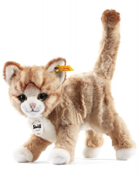 Steiff 099342 - Mizzy Katze gestromelt stehend, 25 cm, blond