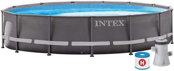 Intex 10Ft X 30In Prism Frame Pool Set Ø305 x H76 cm 26702GN