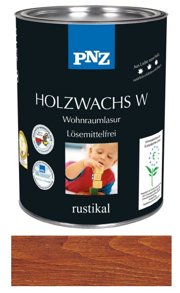 PNZ Holzwachs W lösemittelfrei, Gebinde: 2.5L, Farbe: Rustikal