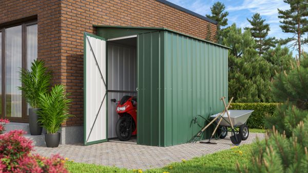 Gerätehaus Wand-Zierde LeanTo 58 H178, jade