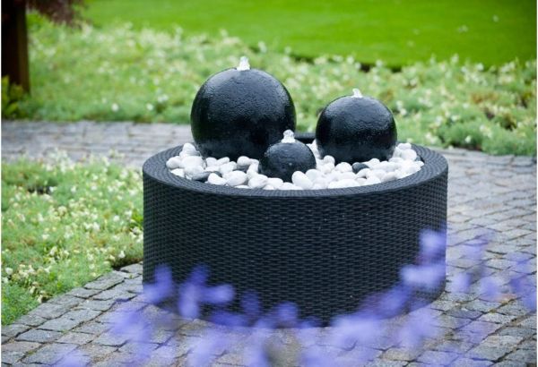 Ubbink 1322034 Beckenumrandung DecoWall Wicker 2