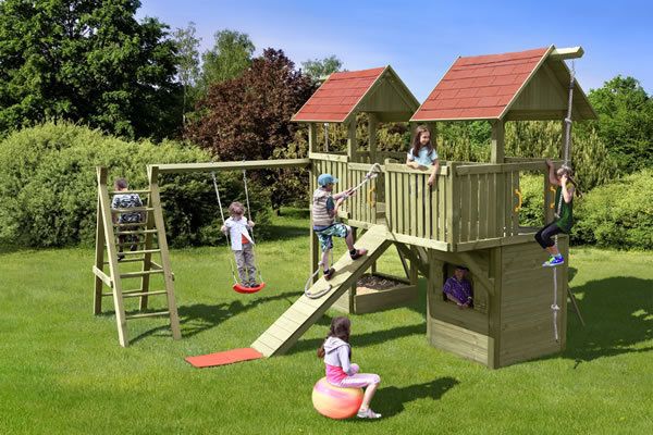 Kinderspielhaus Multi-Play Two Moon