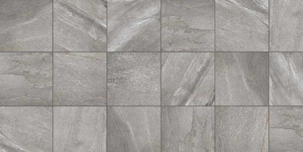 KERAMIKPLATTE ETNA DARK GREY 60x60x2 cm FEINSTEINUG MODERN 21,60 m², 60 STK. (1 Palette)