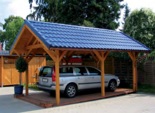 Premium Carport Triangle 3052