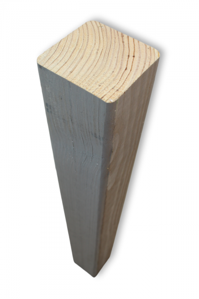 Zaunpfosten Kiefer vorlasiert vierkant 90x90 mm Kantholz glatt gehobelt