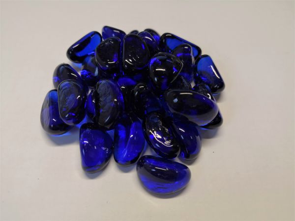 Glasnuggets 5 kg Vetro Blu Glasdekosteine 10-20 mm Deko Mosaiksteine Glassteine Glas Made IN Italy